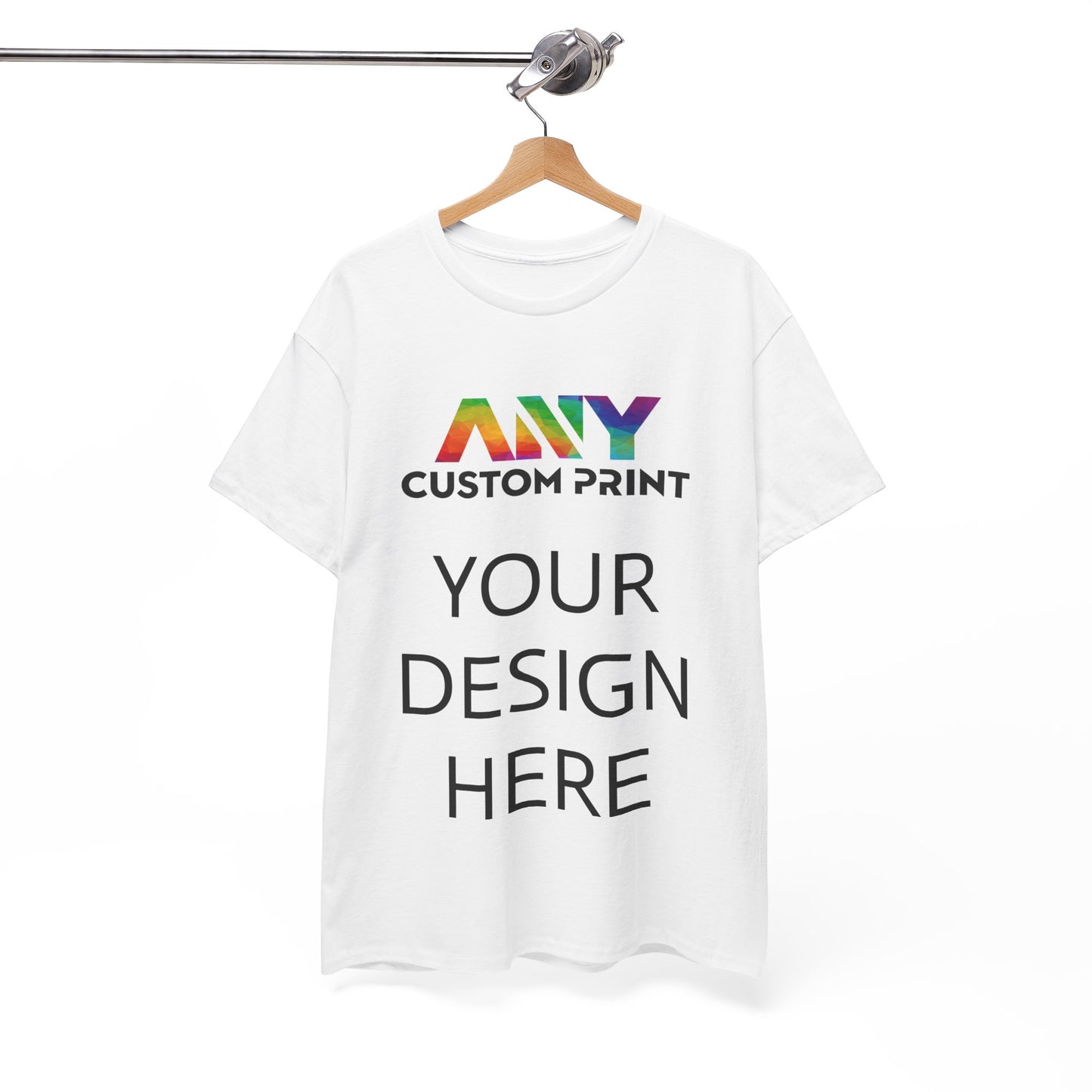 T-Shirts UniSex Front DTF Print Premium 100% Cotton
