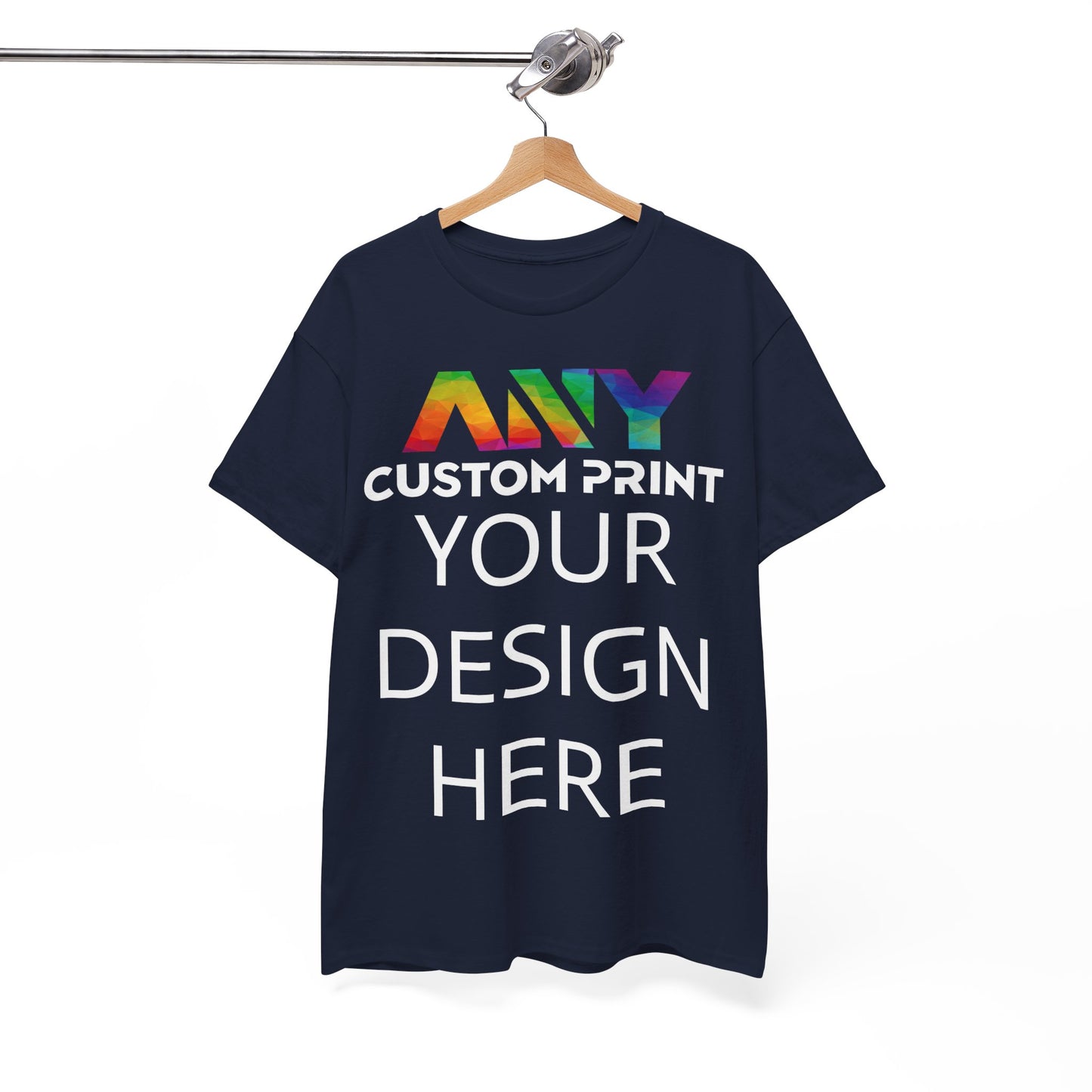 T-Shirts UniSex Front DTF Print Premium 100% Cotton