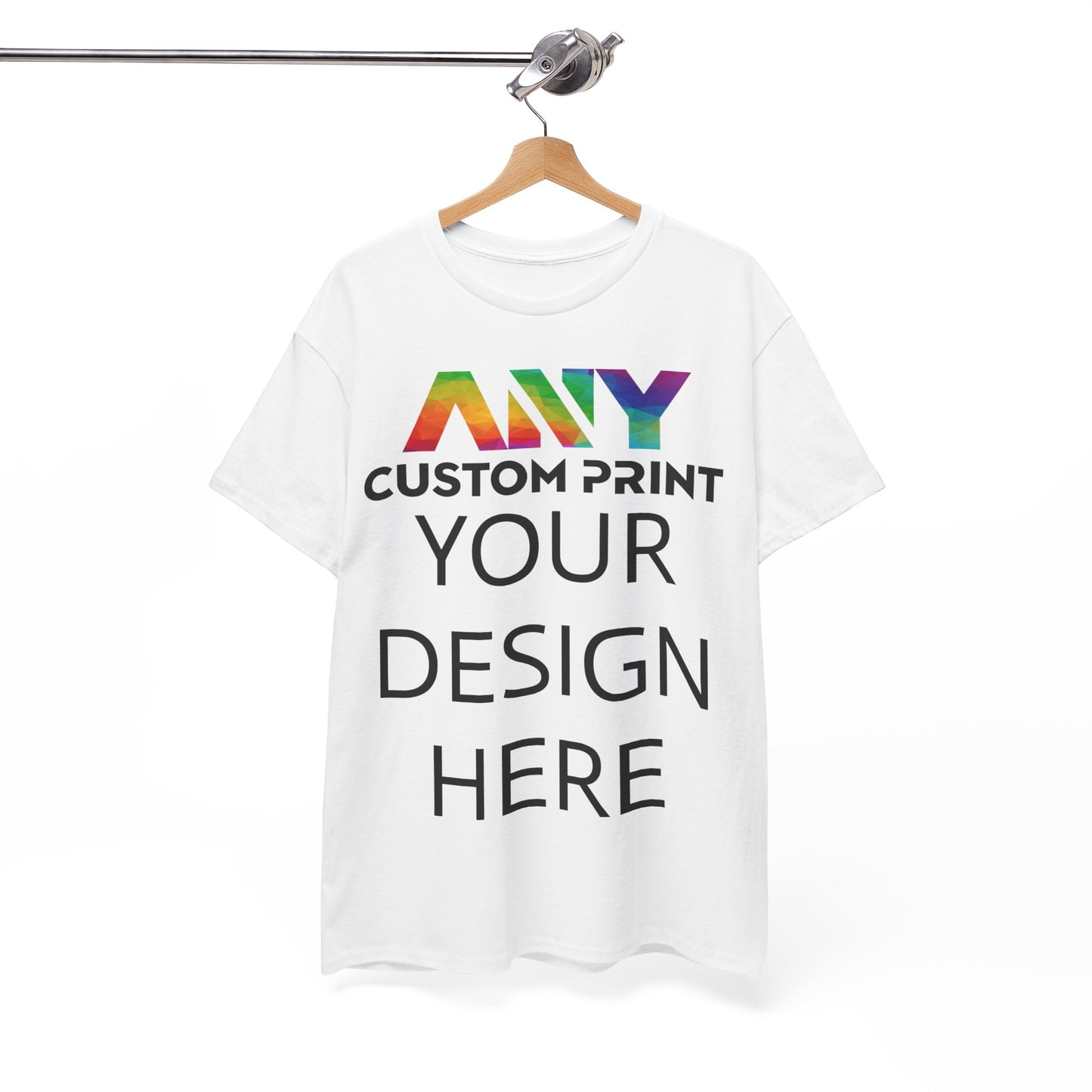 T-Shirts UniSex Front DTF Print Premium 100% Cotton