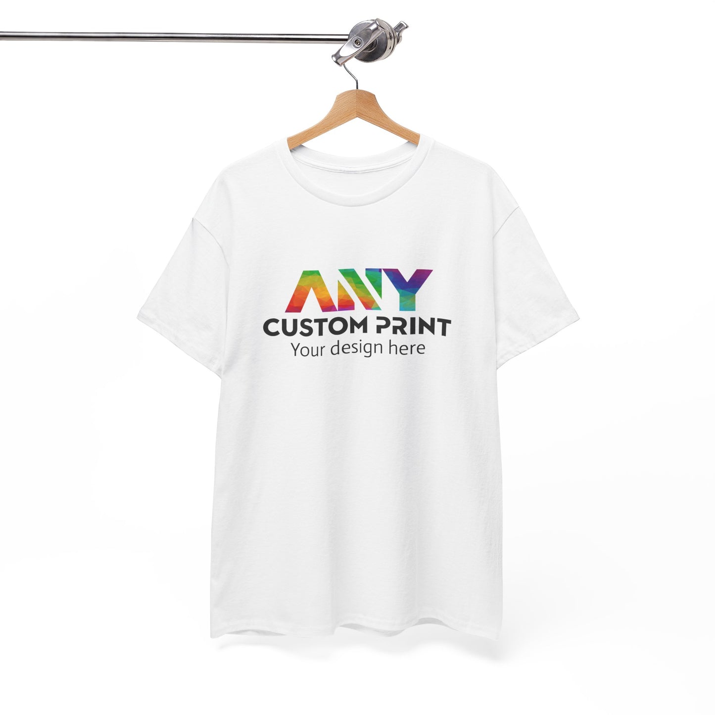 T-Shirts UniSex Front DTF Print Premium 100% Cotton