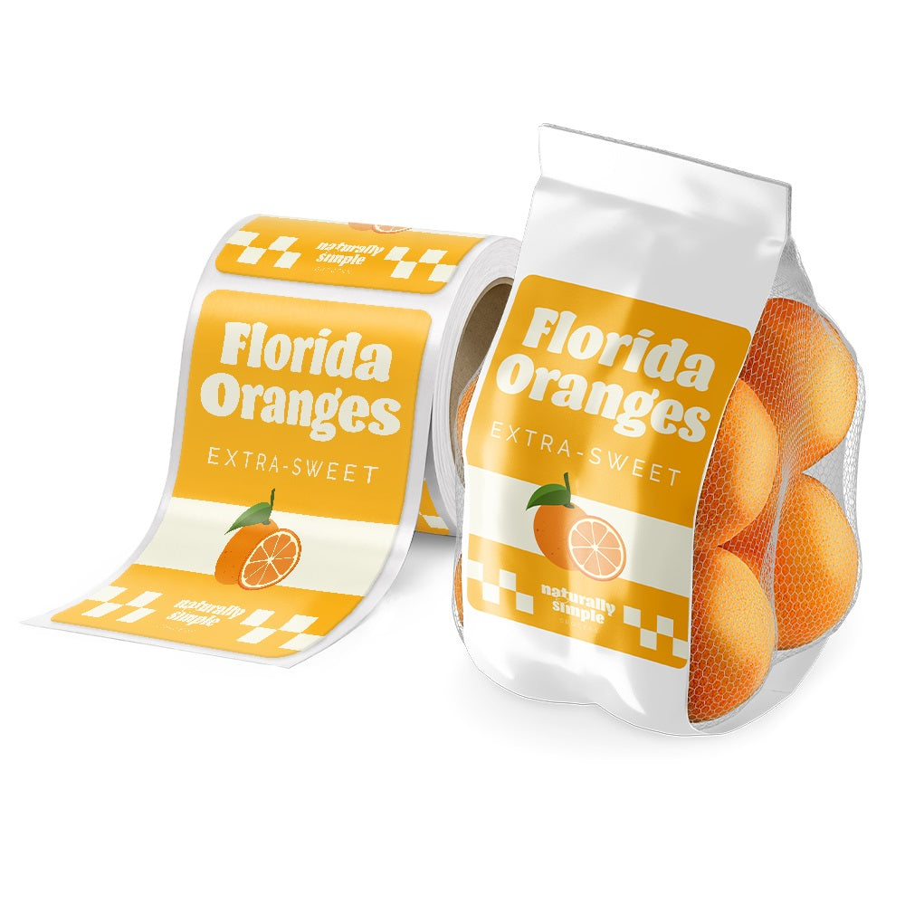 Rectangular Labels & Stickers, 60lb Gloss Label