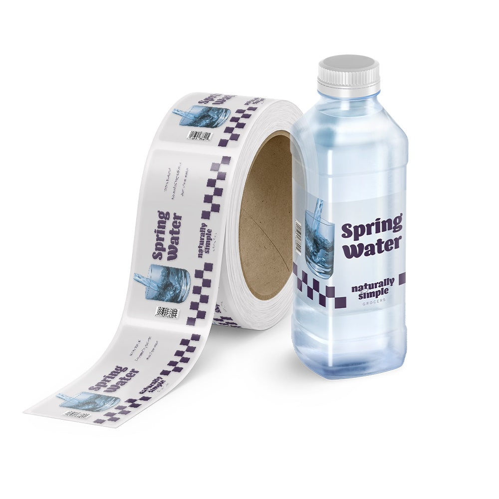 Rectangular Labels & Stickers, 60lb Gloss Label