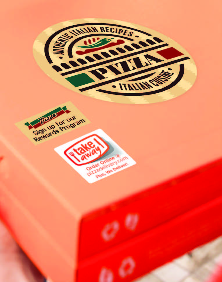 Rectangular Labels & Stickers, 60lb Gloss Label