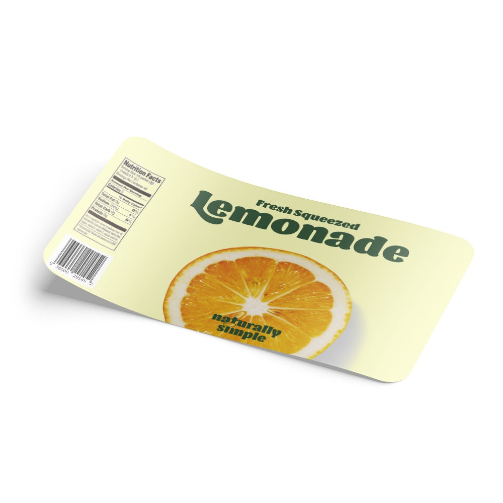 Rectangular Labels & Stickers With Rounded Corners, 60lb Gloss Label
