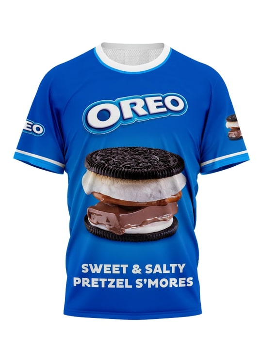 Custom Printed Men's Crew Neck Polyester T-Shirt (1 piece)