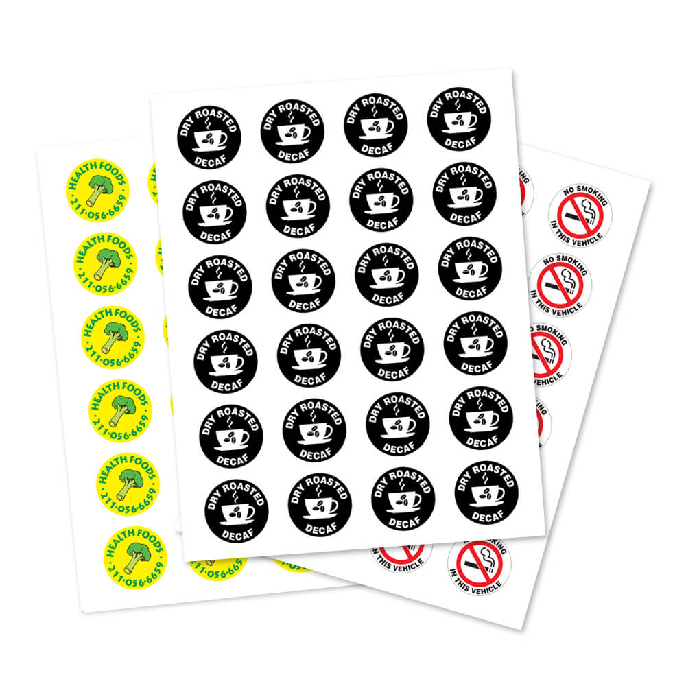 Round Labels & Stickers – Any Custom Print