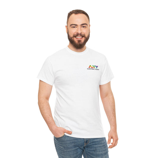 T-Shirts UniSex Front DTF Print Standard 100% Cotton