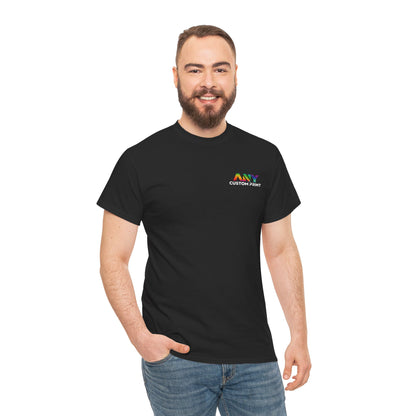 T-Shirts UniSex Front DTF Print Premium 100% Cotton