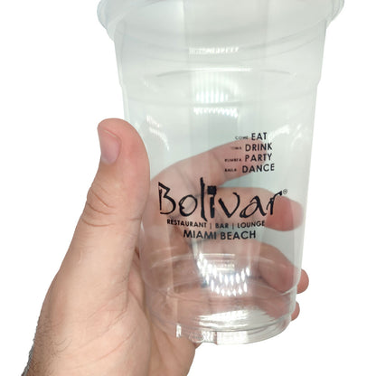 Cold Beverages 1-Side Printed Disposable Cups [Single Color]