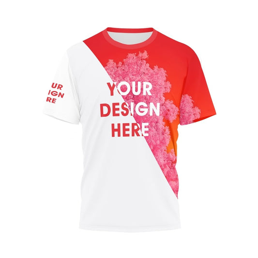 FDS Camiseta de Polialgodón Para Hombre con Cuello Redondo
