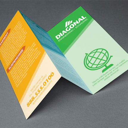Brochures, Printed Both Sides, 8.5"x11", 80lb Gloss Paper